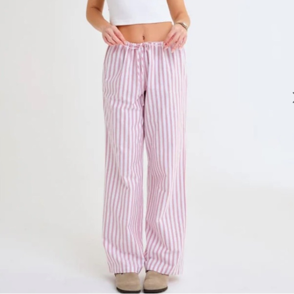 NWT Rumored Easy Drawstring Pants in Red